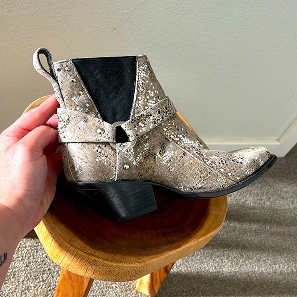 Mexicana | Snakeskin Ankle Boots
